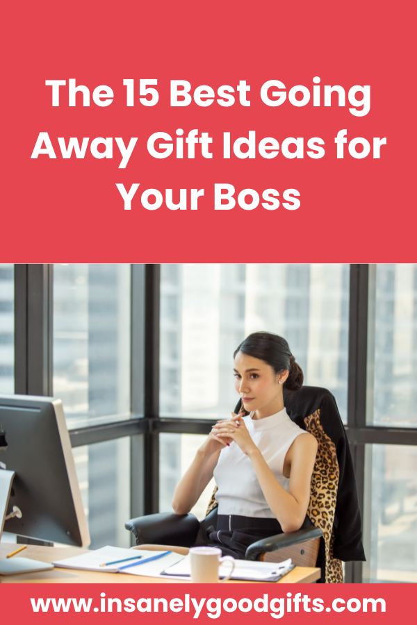 Going Away Gift Ideas for Your Boss