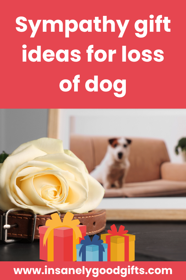 Sympathy gift ideas for loss of dog
